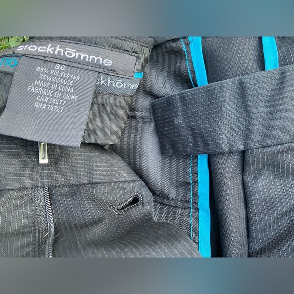 Mens black dress pants size 36 - Picture 3 of 6